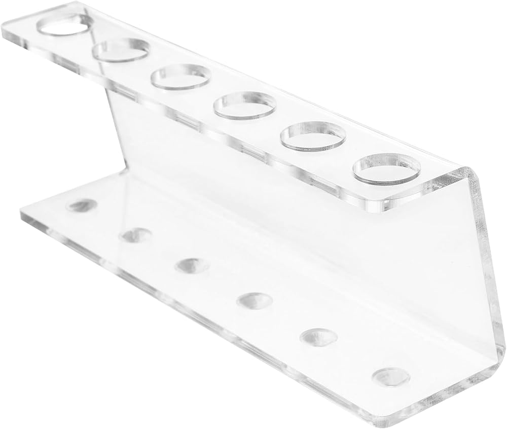 ガラス製試験管12本セット【スタンド付】 Amazon.co.jp: OLYCRAFT 12穴 アクリル試験管ラック 2x15cm(25ml